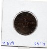 Italie Toscane 5 centesimi 1859, TTB, KM.6 victor Emmanuel