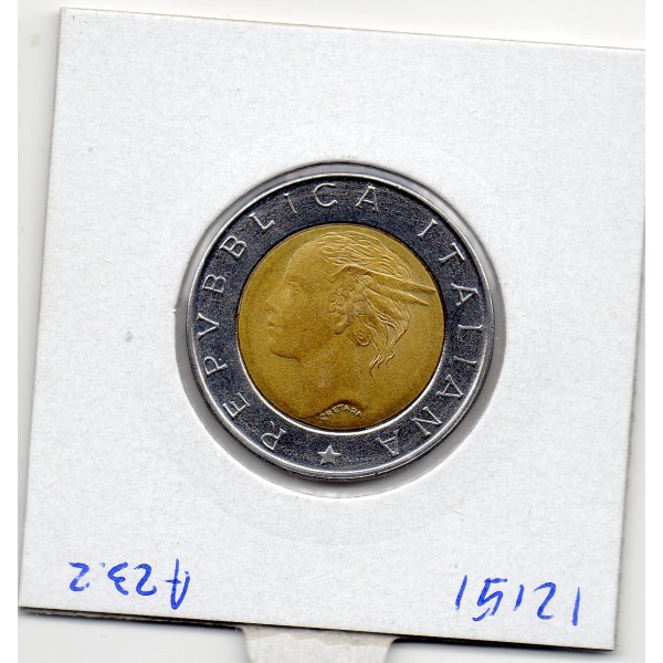 Italie 500 Lire 1996 Spl, KM.181 institut statistique