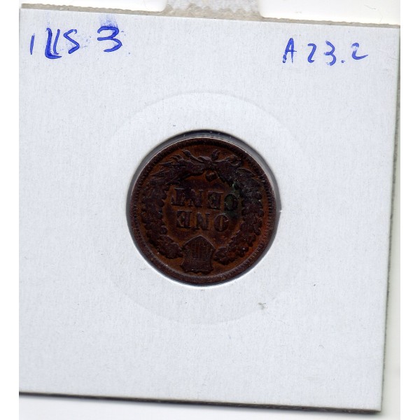 Etats Unis 1 cent 1882 TB, KM.90a indian head