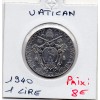 Vatican 1 lire 1940 Sup, KM.26a Pie XII