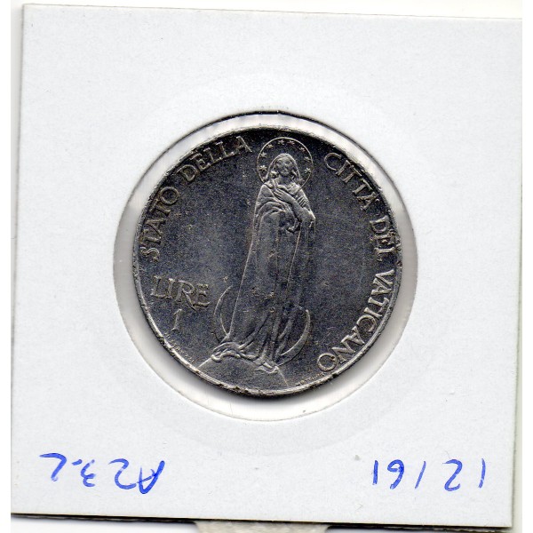 Vatican 1 lire 1940 Sup, KM.26a Pie XII