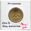 Ouganda 500 shillings 2003 Sup, KM.69 Grue couronnée