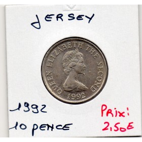 Jersey 10 pence 1992 Sup, KM 57.2 Pouquelaye de Faldouet