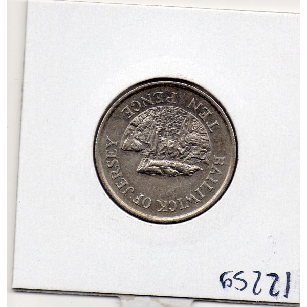 Jersey 10 pence 1992 Sup, KM 57.2 Pouquelaye de Faldouet