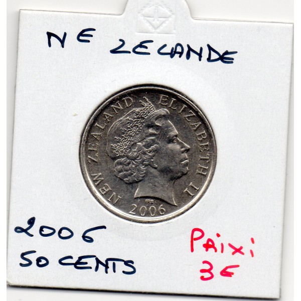 Nouvelle Zélande 50 cents 2006 Spl, KM.119 Endeavor