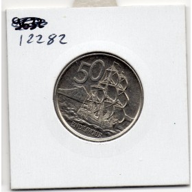 Nouvelle Zélande 50 cents 2006 Spl, KM.119 Endeavor