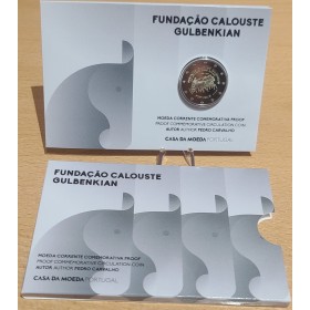2 euro commémorative, Portugal 2026, Fondation Calouste-Gulbenkian, BE