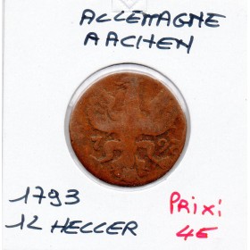Achen 12 Heller 1793 B KM.51