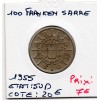 Sarre Saar, 100 franken 1955 Sup, Gad.4