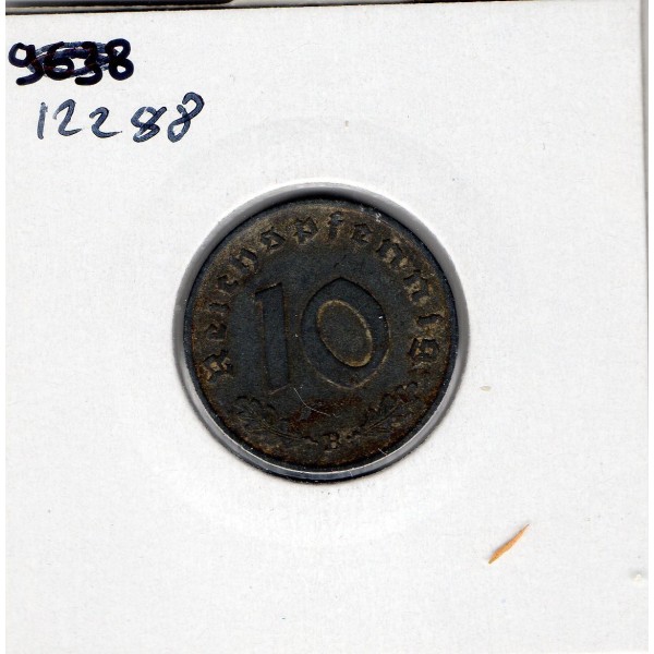 Allemagne 10 reichspfennig 1941 B, TTB KM.101 Vienne