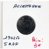Allemagne 5 reichspfennig 1942 A, TTB KM.100 Berlin