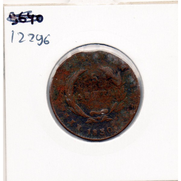 Grece 5 Lepta 1830 TB, KM.6 Jean Capo d'Istria