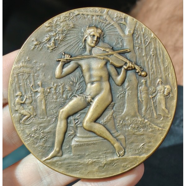 Médaille Ministère de l'Instruction et des Beaux-Arts, ND Alphée Dubois