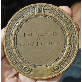 Médaille Ministère de l'Instruction et des Beaux-Arts, ND Alphée Dubois