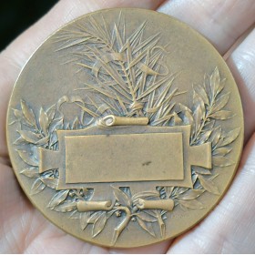 Médaille récompense Cyclisme, 1908 Vernon Corne