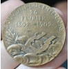 Médaille Victor Hugo centenaire Naissance, 1902 Chaplain Corne