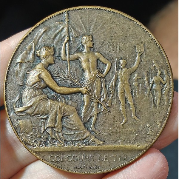 Médaille Concours de Tir, 1898 Alphée Dubois