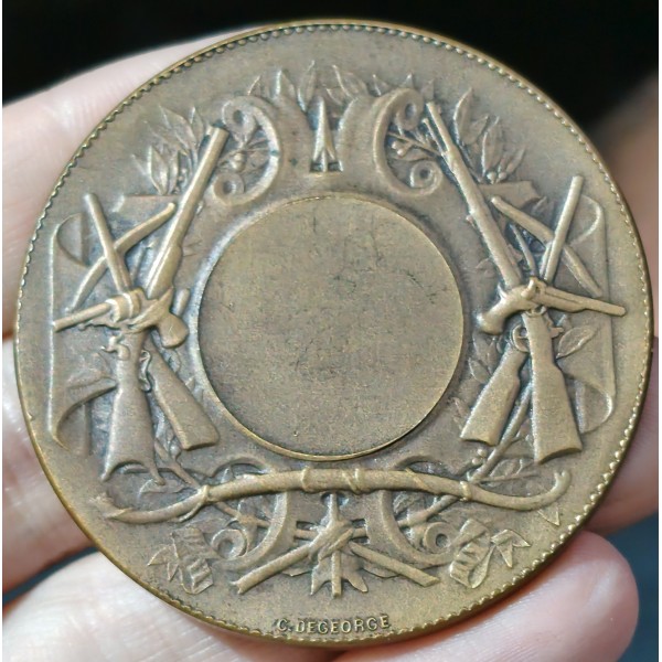 Médaille Concours de Tir, 1898 Alphée Dubois