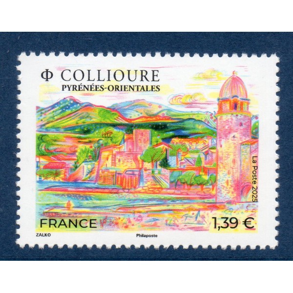 Timbre France 5885 Collioure Neuf