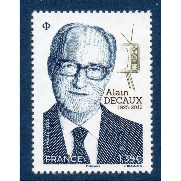 Timbre France 5890 Alain DECAUX, Neuf