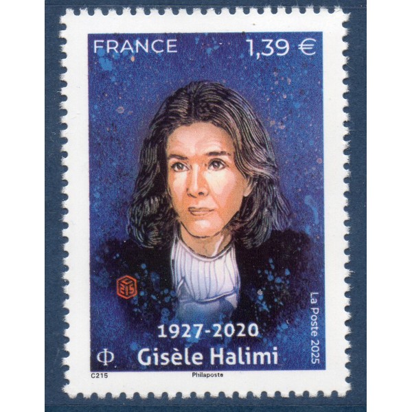 Timbre France 5892, Gisèle Halimi, Neuf