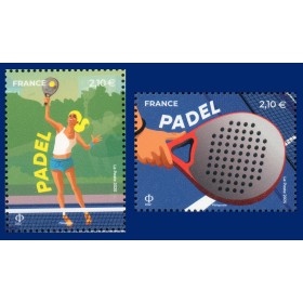 Timbre France 5895-5896, Le Padel, Neuf
