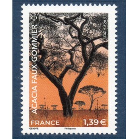 Timbre France 5901, Acacia faux-gommier, Neuf