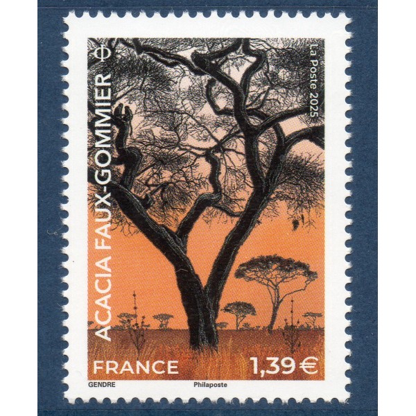 Timbre France 5901, Acacia faux-gommier, Neuf