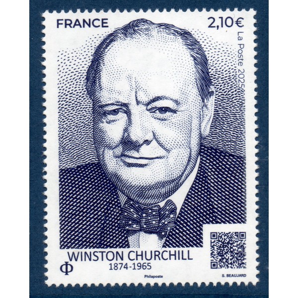 Timbre France 5915, Winston Churchill, Neuf