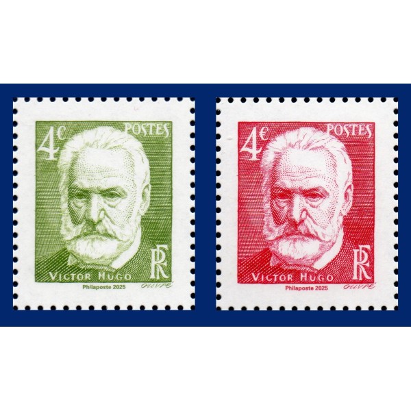 Timbre France 5922-5923, Victor Hugo, Neuf