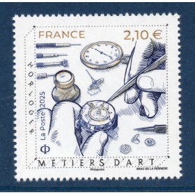 Timbre France 5944, Horloger - Métiers d'art, Neuf