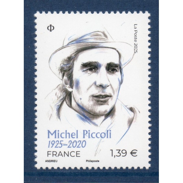 Timbre France 5945, Michel Piccoli, Neuf