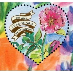 Timbre France 5949a, Cœur Fragonard 1.52€ de bloc, Neuf