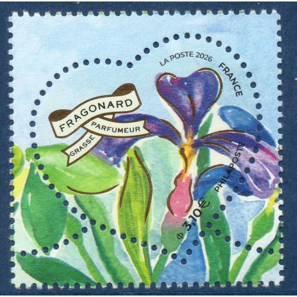 Timbre France 5950, Cœur Fragonard 3.10€, Neuf
