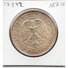 Allemagne 5 reichsmark 1932 A, TTB+ KM.56 Weimar, chêne
