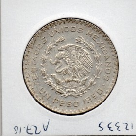 Mexique 1 Peso 1958 Sup, KM.459 Morelos y Pavon