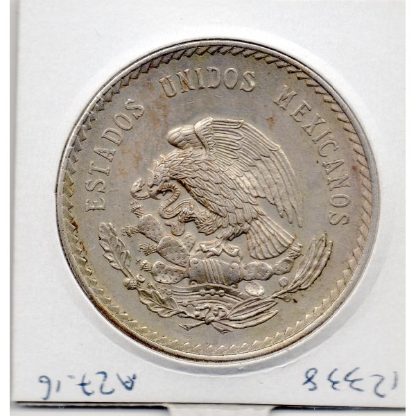 Mexique 5 Pesos 1948 Sup, KM.465 Cuauhtémoc