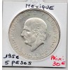 Mexique 5 Pesos 1956 Sup, KM.469 Miguel Hidalgo