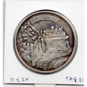 Luxembourg 250 francs 1963 Sup, KM.53 Grande-Duchesse Charlotte