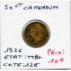 Cameroun 50 centimes 1926 TTB+, Lec.4