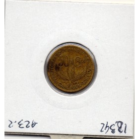 Cameroun 50 centimes 1924 TB+, Lec.2
