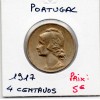 Portugal 4 centavos 1917 TTB+, KM.566