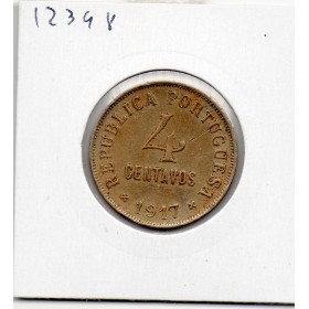 Portugal 4 centavos 1917 TTB+, KM.566