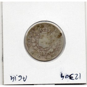 Italie 1 Lire 1863 M BN B, KM.15 Vittorio Emanuele II
