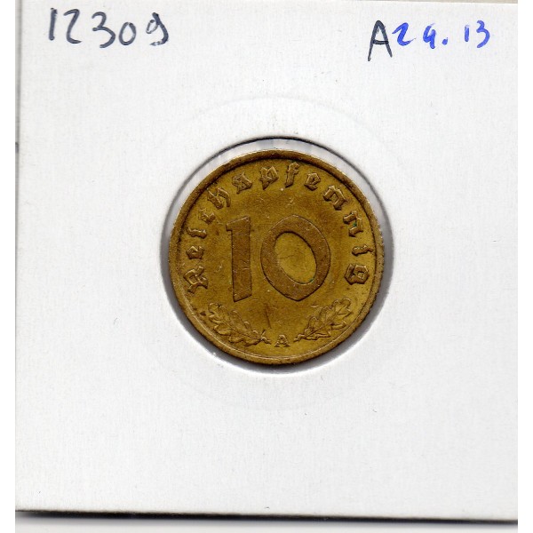 Allemagne 10 reichspfennig 1937 A, TTB+ KM.92 Berlin