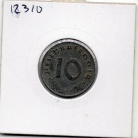 Allemagne 10 reichspfennig 1941 D, TTB KM.101 Munich