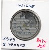 Suisse 5 francs 1979 Spl, KM.57 Albert Einstein
