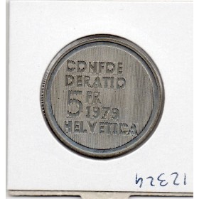 Suisse 5 francs 1979 Spl, KM.57 Albert Einstein