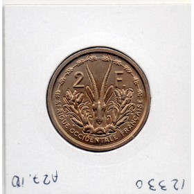 AOF Afrique Occidentale Française Essai 2Francs 1948 FDC, Lec.9