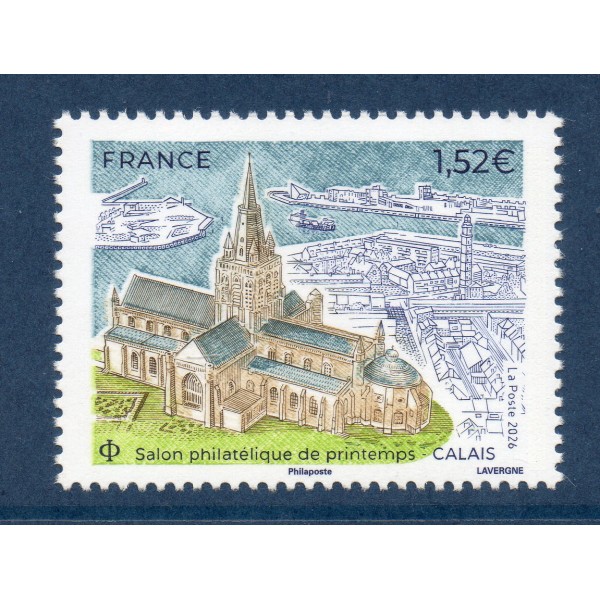 Timbre France 5970, Calais - Salon philatélique de printemps, Neuf